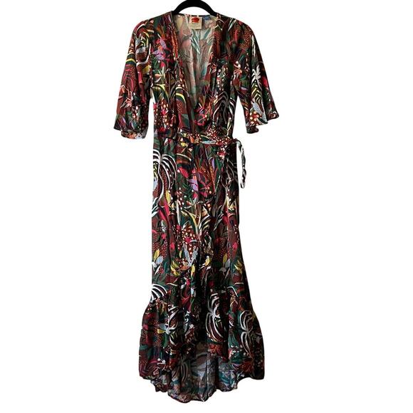 Farm Rio x Anthropologie Fiesta Wrap Maxi Dress
Size Extra Small - Picture 2 of 9